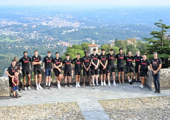 OJM al Sacro Monte: l’aperitivo e l’affetto dei tifosi