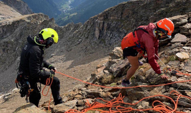 L’intervento sul monte Giove