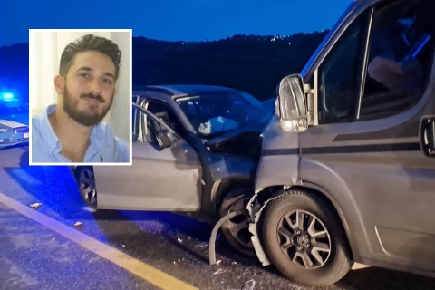 Tragico scontro in vacanza, morto 29enne