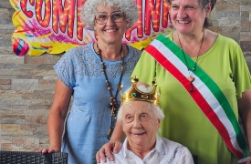 Le 102 candeline di nonna Laura: festa a Castellanza