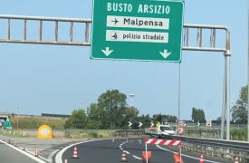 Maltempo: rinviati i lavori allo svincolo di Busto