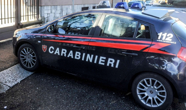 L’uomo è stato bloccato sulla Provinciale dai carabinieri, che probabilmente arrestandolo gli hanno salvato la vita (Archivio)