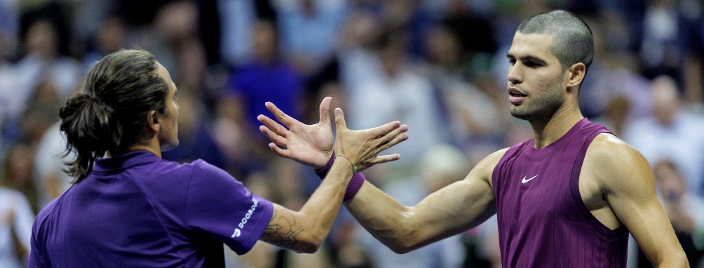 Us Open, Alcaraz travolge Bellucci