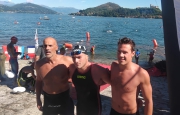 Traversata del lago a nuoto, Napoli sul podio