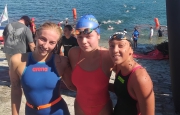 Traversata del lago a nuoto, Napoli sul podio