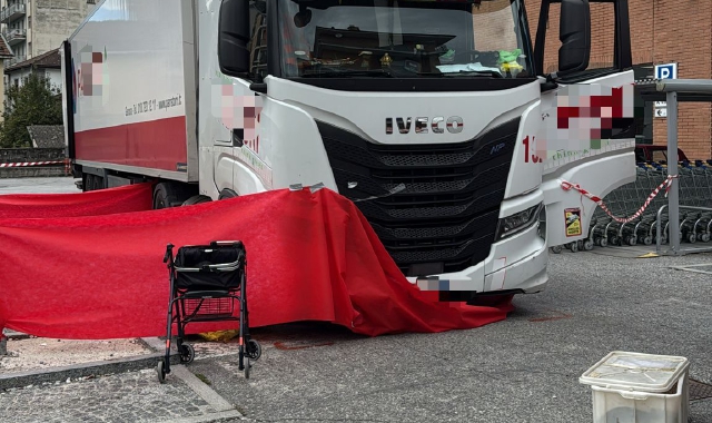 Travolta da un camion: tragedia a Domodossola