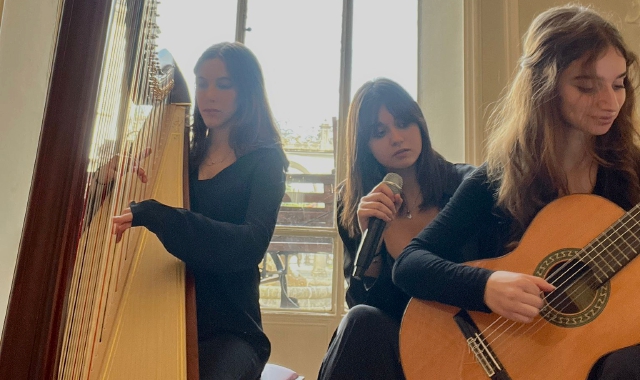 Il Trio Selene: Alice Rossi, Marianna Giorgetti e Greta Martinelli