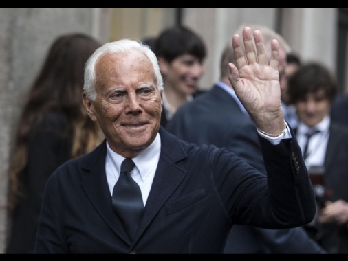 Giorgio Armani, la camera ardente da sabato a Milano