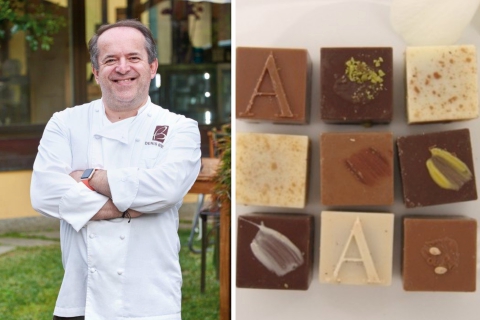 Il cioccolatino cubico per Armani. «Era un genio umile»
