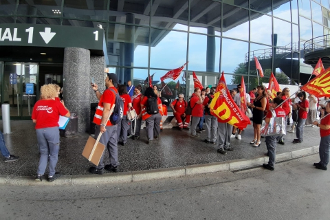 Malpensa, sciopero e protesta