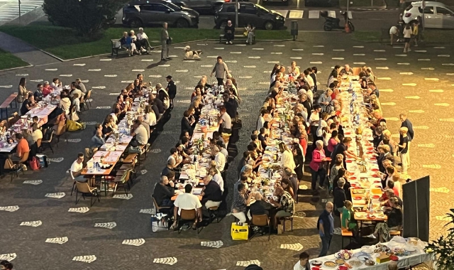 Il pic-nic solidale a Castellanza