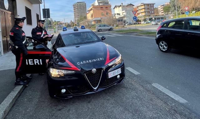 L’arresto è stato eseguito dai carabinieri di Gallarate  (foto archivio)