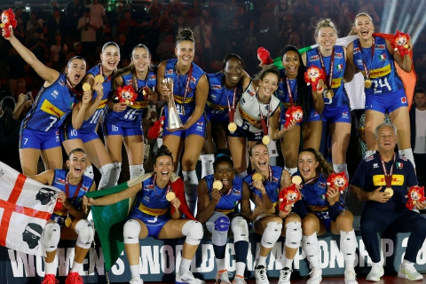 Capolavoro mondiale dell’Italdonne