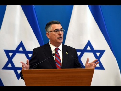 Sa'ar, 'accettata proposta Trump, Hamas deponga armi'