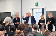 Antonelli agli studenti: «Con ottimismo troverete la vostra strada»