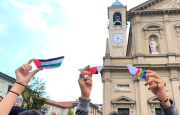 Saronno in piazza per la Global Sumud Flotilla