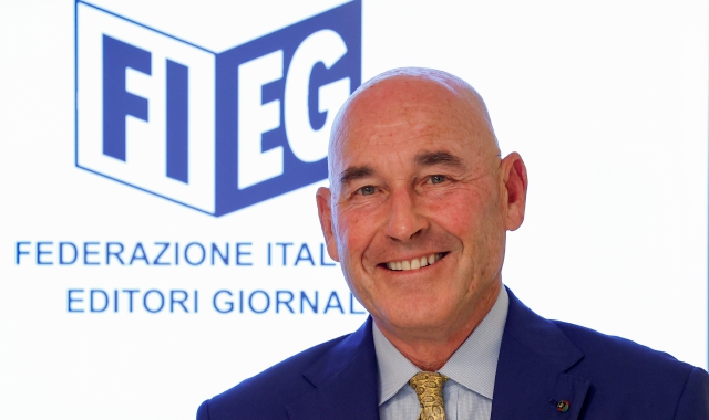Il presidente della Fieg, Andrea Riffeser Monti