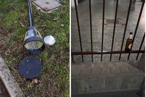 Fracasso e vandali: le notti insonni di Olgiate Olona