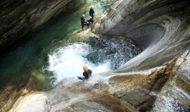 L’attività di canyoning