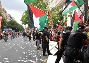 Proteste Pro-Pal, la Tre Valli pedala verso la sicurezza