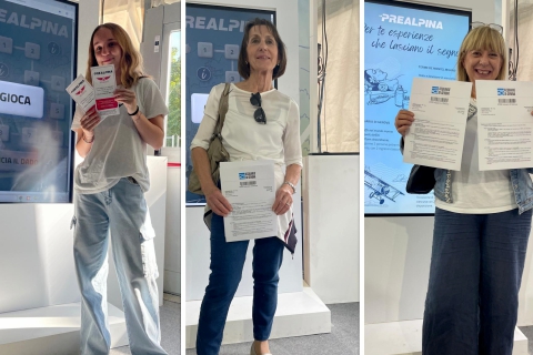 Fiera di Varese: le vincitrici con Prealpina
