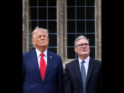 Trump, in disaccordo con Starmer su riconoscere Palestina