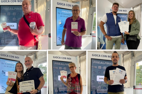 Prealpina in Fiera: il gioco, i premi, gli incontri
