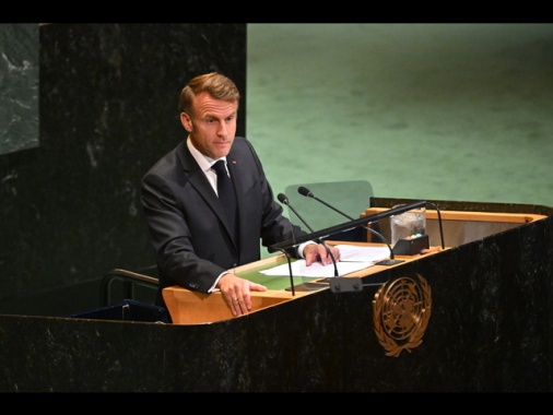 Macron, Francia pronta a missione stabilizzazione a Gaza
