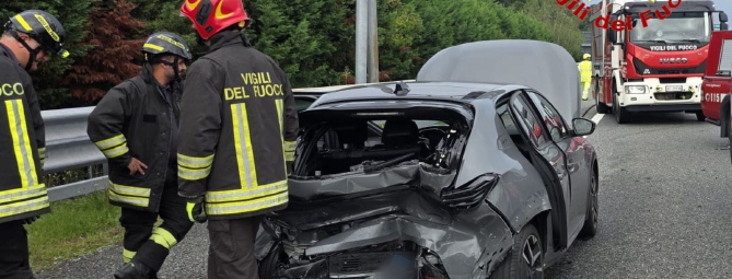 Incidente sulla A8, un ferito e code a Busto
