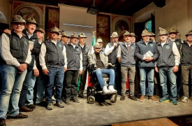 Novant’anni di storia per la sezione alpini di Lonate Pozzolo