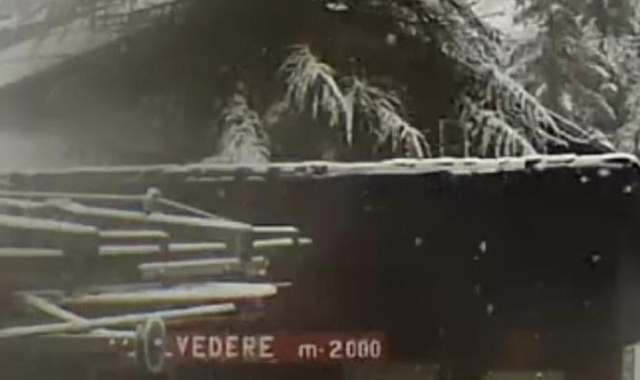 Prima neve sulle alture di Macugnaga
