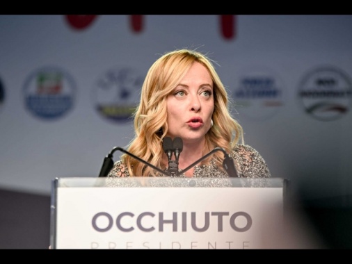 Meloni, Flotilla si fermi,se forza il blocco a rischio Piano Usa