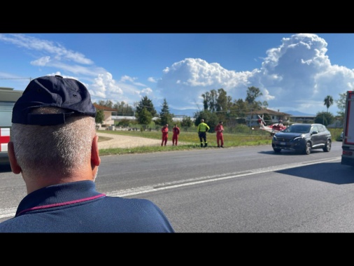 Velivolo precipitato a Sabaudia: morti due militari