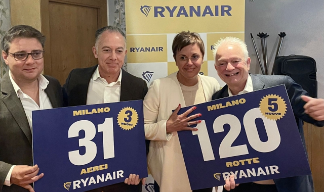 Pescara, Bratislava e Varsavia: Ryanair cresce ancora