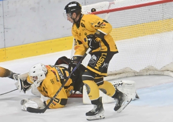 Mastini, serata amara: Alleghe domina e vince 6-1