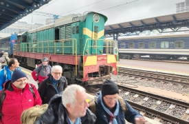Anche un legnanese sul treno bombardato in Ucraina