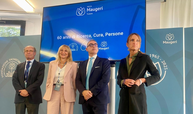 I dirigenti della Fondazione Maugeri