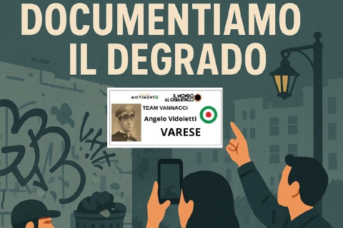 Varese: «Documentiamo il degrado»