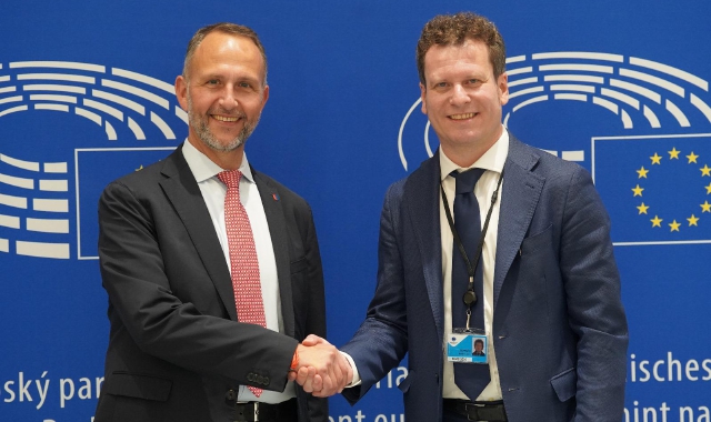 Da sinistra, Norman Gobbi e Matteo Bianchi