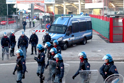Ultrà del Varese allo stadio con il coltello: Daspo