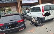 Uboldo, scontro auto-moto: ferito 31enne