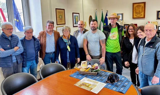 La presentazione ad Albizzate della prima “Festa contadina”