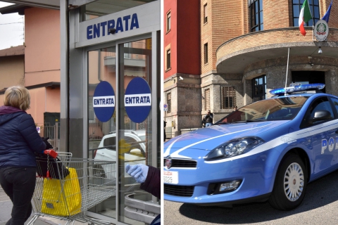 Varese, danneggia l’auto della polizia: assolta 44enne