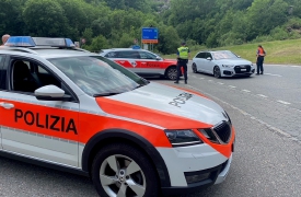 Incidente nel Locarnese: grave motociclista
