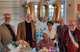 Le 101 candeline di Lina: festa a Invorio