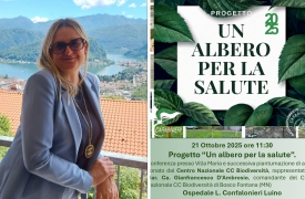 “Un albero per la salute” domani all’ospedale di Luino