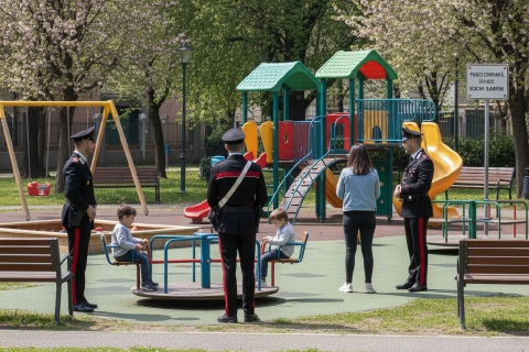Spaccia nel parco dei bambini. Arrestato