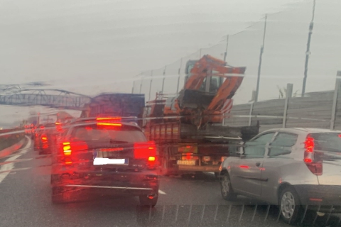 A8 in tilt: coda di 6 chilometri tra Gallarate e Varese