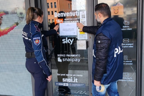 Minori in sala scommesse: scatta la chiusura