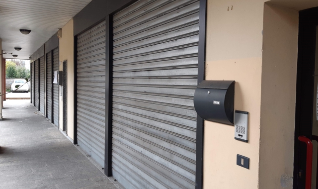 I locali della  vecchia farmacia comunale di San Giulio